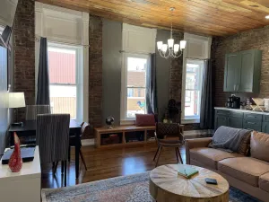 Image of Silver Moon Heights Loft with unique balcony