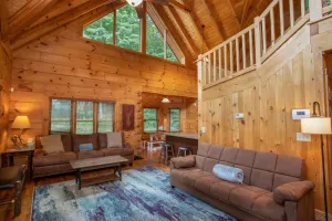 Image of Private Cabin with Hot Tub & Large Yard