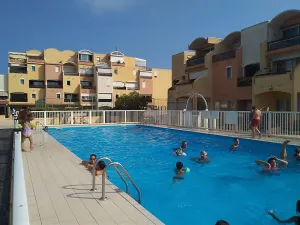 Image of GRUISSAN - T2 Climatisé, Piscine, Tennis, Proche Plage et Commerces, 4/5 pers - FR-1-796-4