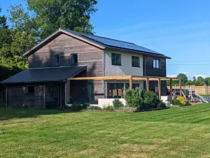 Image of Unique, Spacious, Self-Built Eco Home with huge garden and movie room