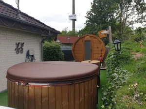 Image of Bungalow at Heeder See with sauna, bath tub, plunge pool, 8 pers., Wi-Fi,