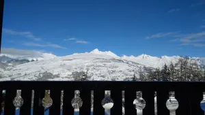 Image of Studio center resort beautiful view Les Coches La Plagne Paradiski