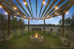 Image of 3 bedroom lake front cabin, kayaks, fire pit and more!