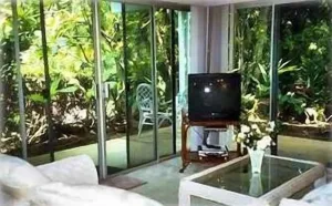 Image of Tropical Garden 1 Bedroom Condo--Private, Quiet, and Romantic, Wi\/Fi, A\/C