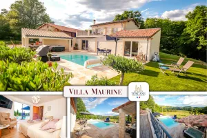 Image of Villa Maurine - Piscine chauffée - Spa - Clim - Salle de Fitness