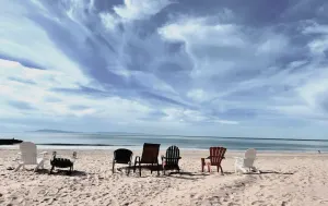 Image of Walk to the Waves from this Charming Beach Loft 32 + Pet-Friendly too!