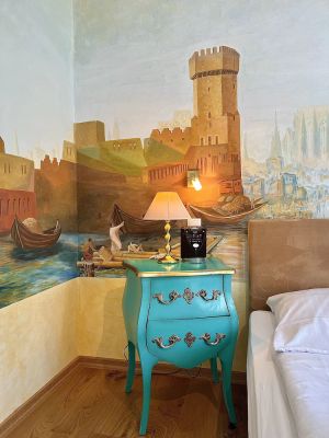 Image of Swiss Chalet Holiday Home centrally on the Middle Rhine