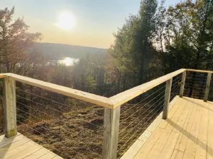 Image of Beautiful views and water access on 20 acre paradise! slps 14 Hot tub dock kayak