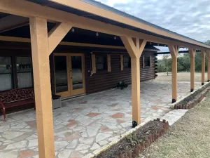 Image of 2 bedroom Log house near Medina Lake at Sunset Ranch - 6 people max