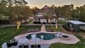 Image of HERITAGE HOUSE- HUGE POOL-ROOFTOP-PICKLE-BALL COURT-ARCADE-HOT-TUB