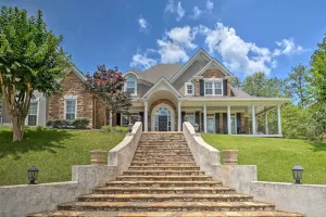 Image of Secluded Acworth Mansion with Pool and Game Room!