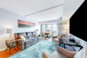 Image of Town of Dewey Beach updated condo with pool, balcony, & W\/D