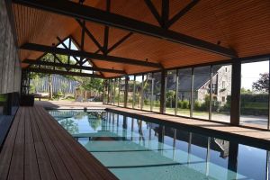 Image of a charming apartment inside an old farm, with swimming pool