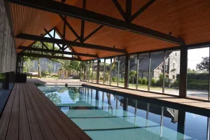 Image of a charming apartment inside an old farm, with swimming pool