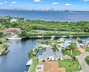 Image of Sunny Canal-Front Home w\/ Lanai & Grill!
