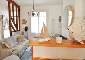 Image of Charming house with small courtyards \/ center of Trouville \/ 3 bedrooms \/ 80m²