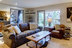 Image of True Ski In(to door!)+Walk Out-Patio w\/Slope Views-Steps to HotTub-Grill-Fireplace