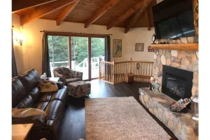 Image of Large Private Beach Home on Beautiful Gull Lake