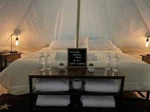Image of Lakefront Glamping Resort Cherokee Lake Tennessee Site 3