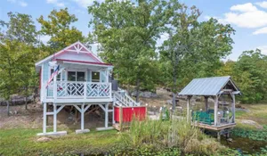 Image of Cozy Cabin, firepit, with 10 acres to roam, private pond and Dock, s’more’s