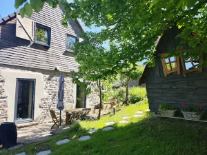 Image of LA GRANGE - CHARMING 4-PERSON GITE + 2-PERSON CABANE INSOLITE. (BED 140x190)