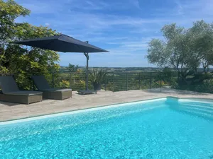 Image of Peaceful retreat with salt pool and stunning panoramic views of the countryside