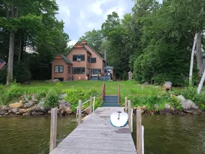 Image of Gorgeous Waterfront with Dock & Mountain Views on Winnisquam - Sleeps 12