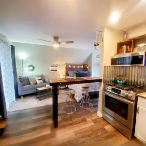 Image of CABIN 15  Cozy Rustic-Luxury A-FRAME w\/ Kitchen