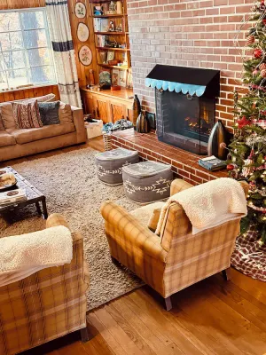 Image of Cabin by Lake Keomah State Park: Swimming Pool, Hot Tub Patio, Game Room, Trails