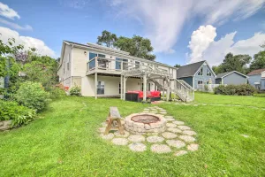 Image of Waterfront Michigan Center Home w\/ Boat Dock!