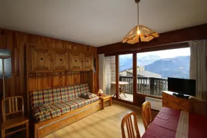 Image of 2nd floor, view mountain, balcony, ski locker, 32m², Auris en Oisans