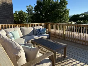 Image of 4 bed 2 bath unit on Campus Corner with rooftop deck - sleeps 12