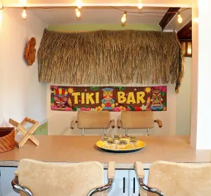 Image of Indoor Tikibar Up to 8 guests plus pet, fenced backyard in North Macon 4bd 2ba