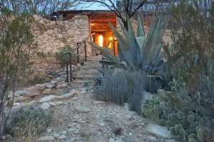 Image of Casa Mariposa: Restored Rock Ruin in Ghost Town
