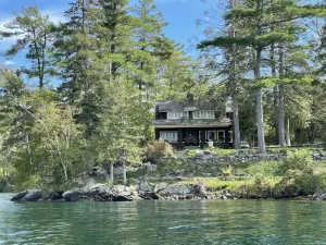 Image of Classic Adirondack Northern Lake George Waterfront Home!