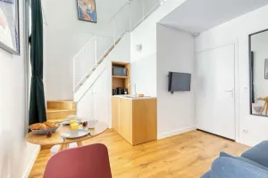 Image of Cute & Bright Studio in a Courtyard-Montmartre(5)