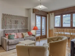 Image of Cozy 2-bedroom apartment in Megève center with balcony, pets allowed
