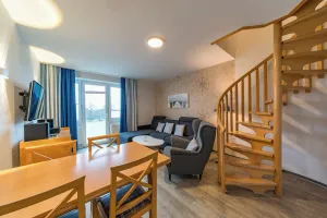 Image of Familienfreundliche Maisonettewohnung an der Nordsee mit Balkon und Strandzugang