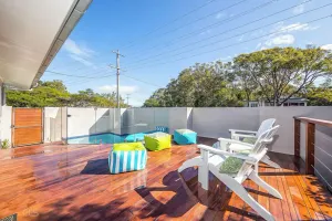 Image of Beachside Beauty With Pool