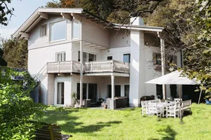 Image of Chalet large garden, near the city of Salzburg lakes, BBQ, sunbeds, 14  beds