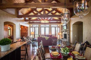 Image of Gated Luxury Lodge - Hot Tub, Mountain Views, Stunning Gardens, Secluded