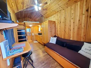 Image of Cozy Yet Spacious, Tiny House on Tires