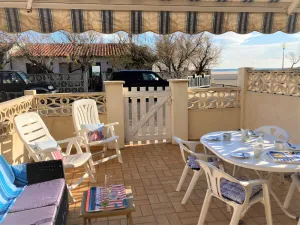 Image of Pretty T3 with terraces 30 metres from the beach