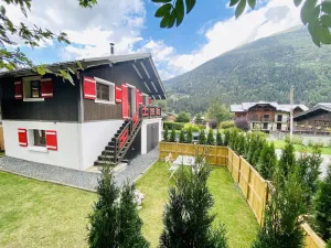 Image of Charming Chalet With Garden In Les Houches