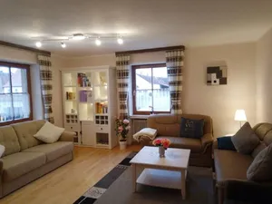 Image of Large apartment-own entrance-small courtyard garden