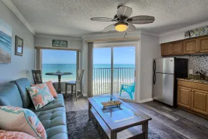 Image of Beautiful freshly remodeled beachfront condo