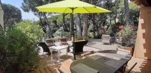 Image of Beau Mazet 75m2, large garden in pine forest, Private domain with Swimming pool, Tennis ..