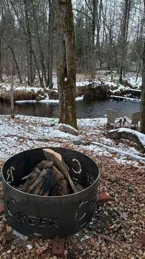 Image of Cozy cabin on the bank of Bear Creek with a hot tub to relax in!