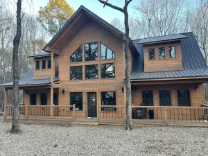 Image of The Big Tex Luxury Cabin is EPIC! Massive Deck -  sleeps 10