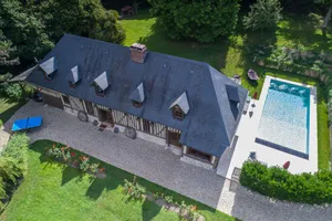 Image of Splendid Authentic Norman Residence with swimming pool and tennis court